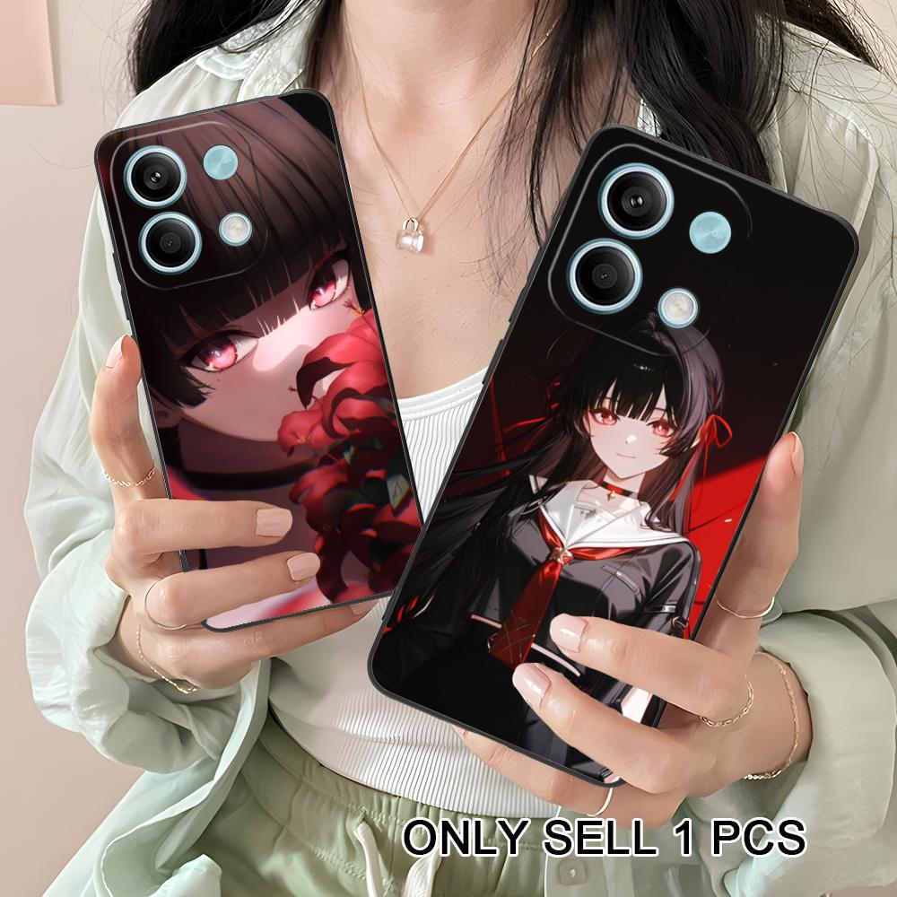 Wuthering Waves Chisa Phone Case for Xiaomi Redmi 15 14 13 12 A5 3 2 1 C Plus 4G 5G Soft TPU Shockproof Cover
