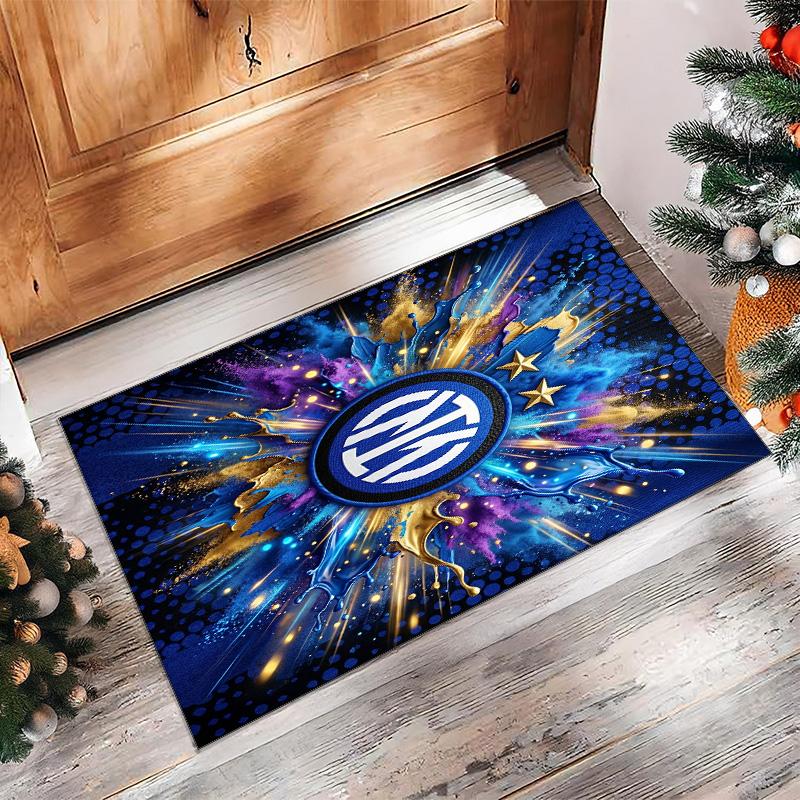 Borussia Dortmund Printed Flannel Area Rug Non Slip Soft Polyester Floor Carpet Indoor Decor Mat for Bedroom Living Room Sofa