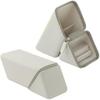 Sonic Pen Case Kakusta Portable Pen Stand with Wide Drawer Greige FD-2045-GR