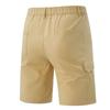 2025 neue Herren Outdoor Beach Casual Multi-Pocket-Shorts Mode Einfarbig Herren Urlaub Strand Shorts