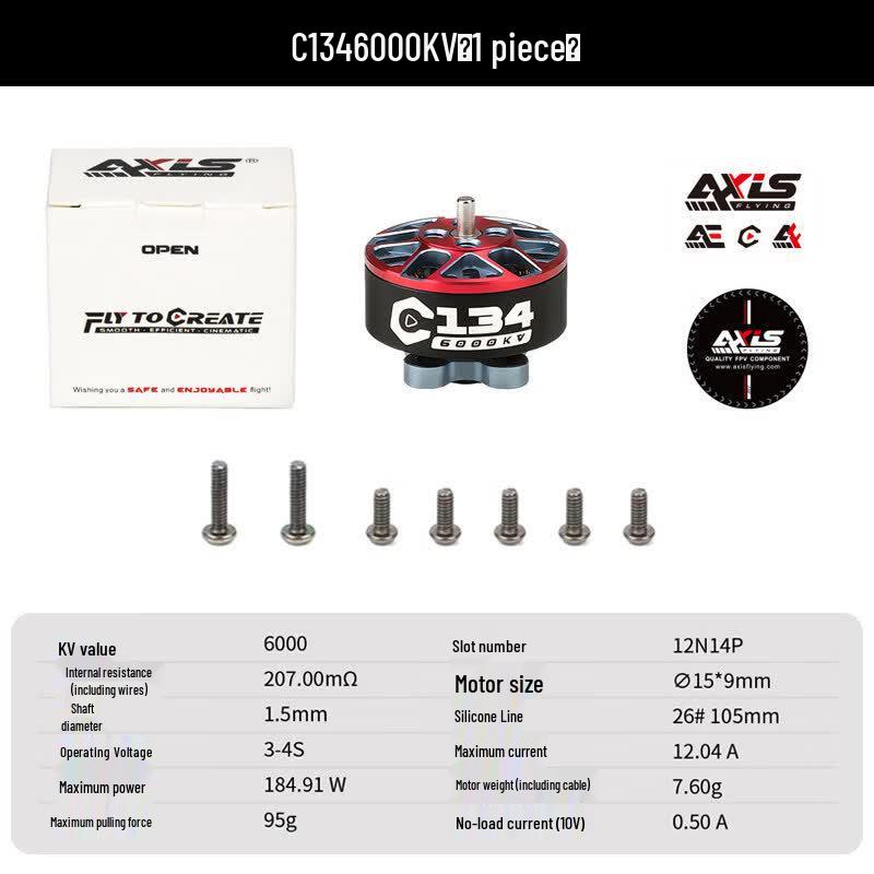 Axisflying C134 FPV Drone Motor