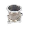 Turbo Down Pipe Adapter 63mm V-band Clamp Flange For T25 T28 GT25 GT28 To 2.5
