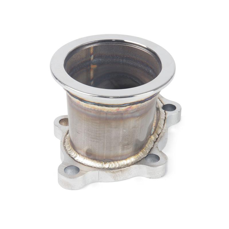 Turbo Down Pipe Adapter 63mm V-band Clamp Flange For T25 T28 GT25 GT28 To 2.5