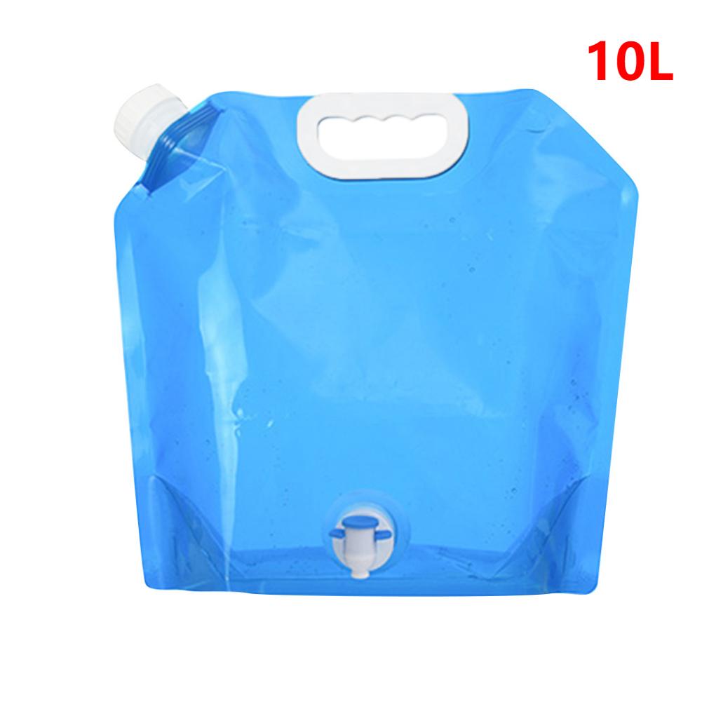 Large Capacity Portable Water Bucket Driving Pure Water Tank Container with Faucet for Outdoor Camping Cooking Picnic Hiking