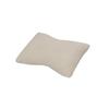 LOFTY Soffit Kissenbezug, Glatter Strick-Kissenbezug, 100% Premium Bio-Baumwolle, Weich und Angenehm im Griff, 40x60cm (Farbe: Grau Beige)