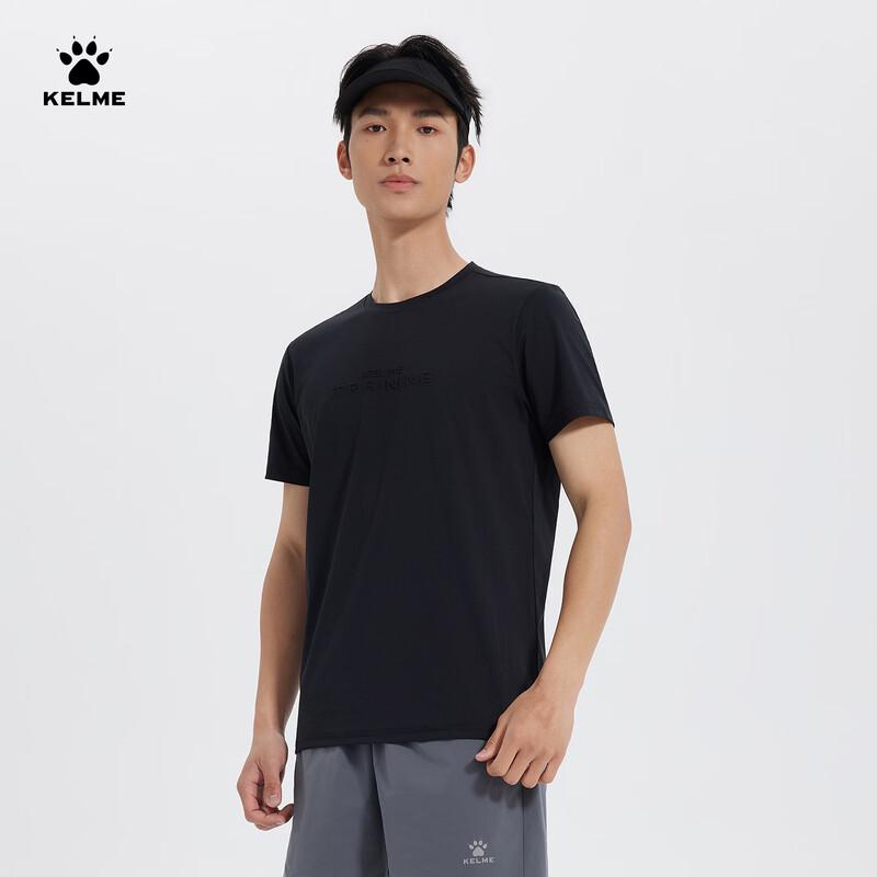 KELME Men s Quick-Dry Cotton-Feel Sport T-Shirt L