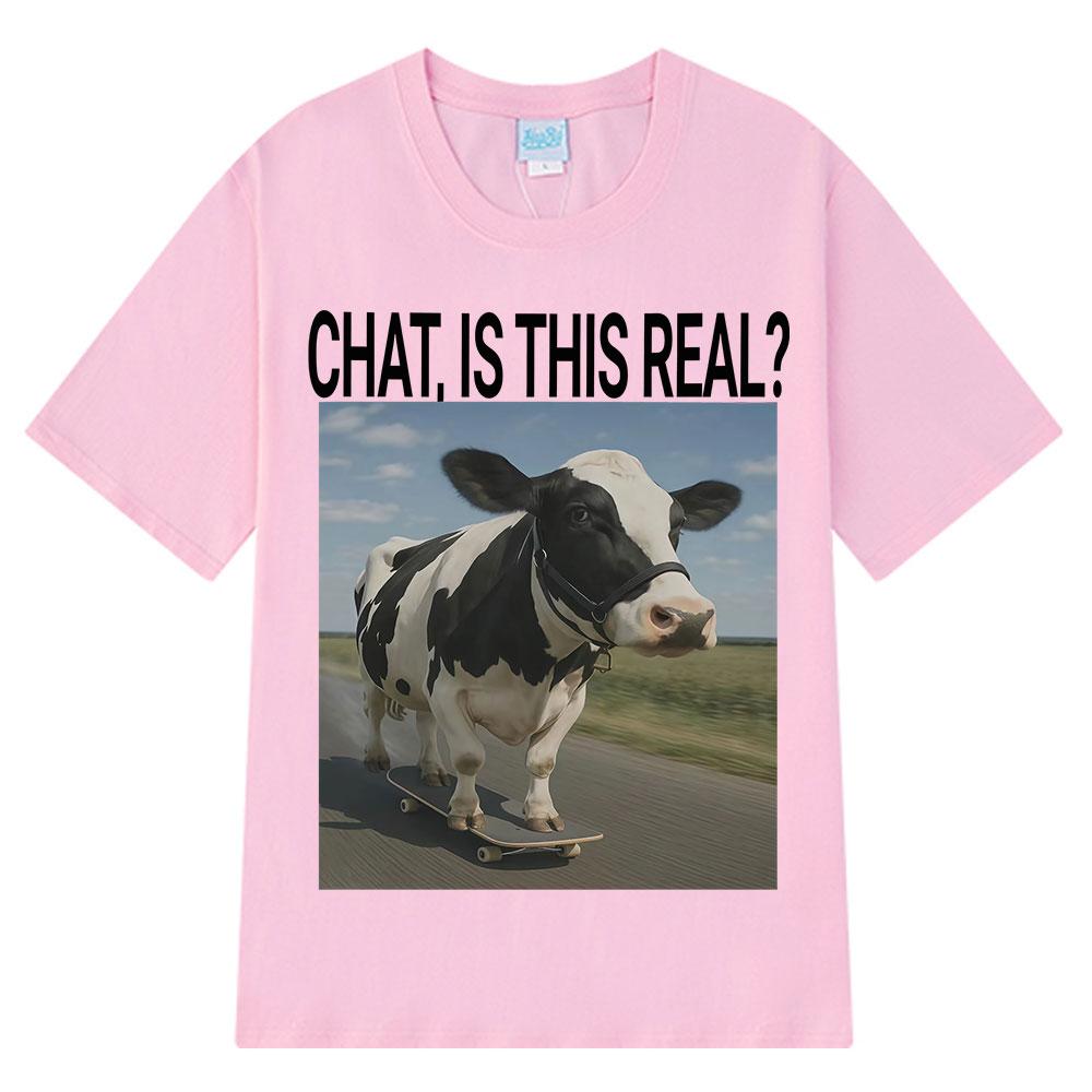 

2025 New Casual Short Sleeve T-Shir Print Cotton Regular Fit Round Neck Breathable Loose Unisex Tee Men Women Clothing Fortnite 4XL