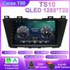 Video Player  Android 14 Carplay Car Stereo Radio GPS Navi WIFI Compatible For Mazda 5 2011-2013 Navigation Multimedia No 2din