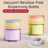 50ml Capacity Vacuum Cream Bottle Refillable Face Cream Container Airless Pump Jar Countertop