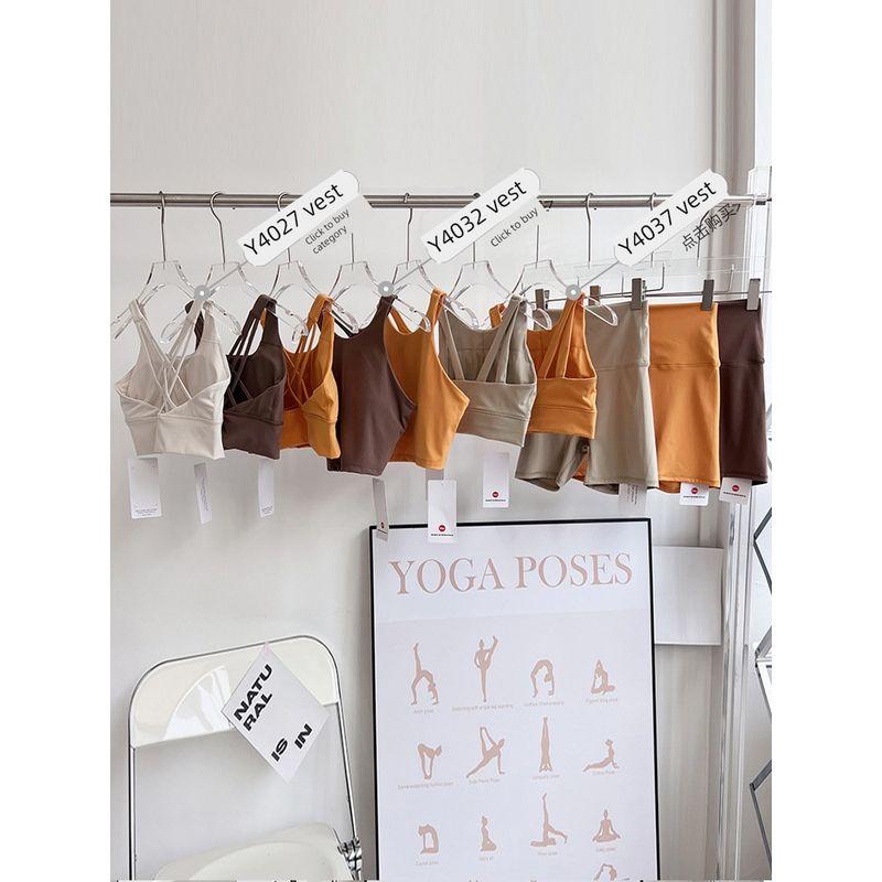 Exported Breathable Tight-Fitting Yoga Shorts with a High Waist, Elastic Peach Butt Lift, and Three-Quarter Length for Fitness