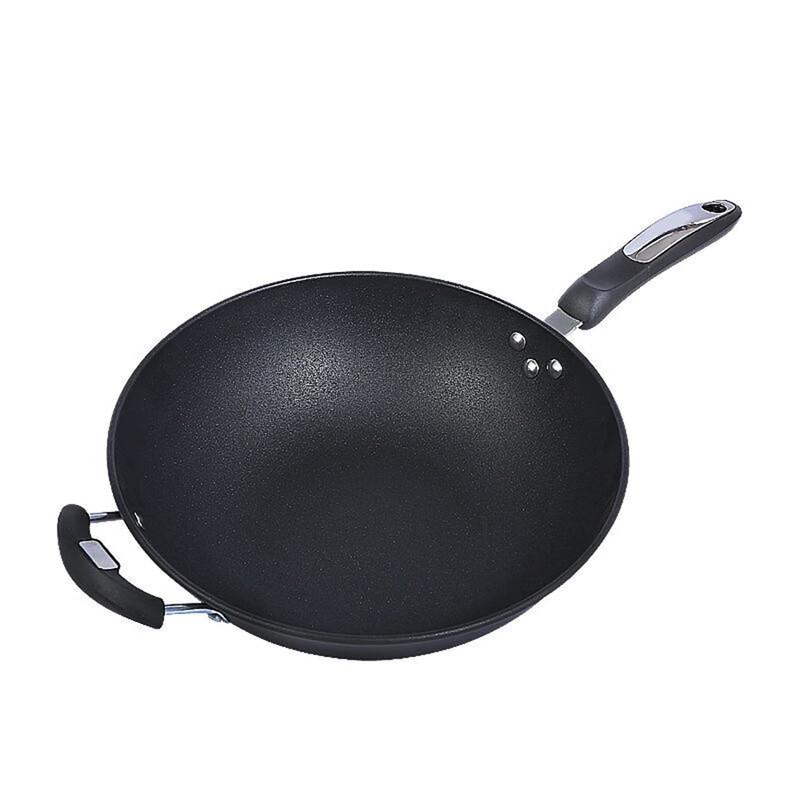 Yoshida Takumi 3rd Gen Non-Stick Cast Iron Wok 32cm