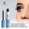 Terezhonore Wimpern- & Augenbrauenwachstumsserum, Wimpernverstärker für längere, dichtere, geschwungene Wimpern, Wasserfeste Augenbrauen-Nährlösung, 2er-Set