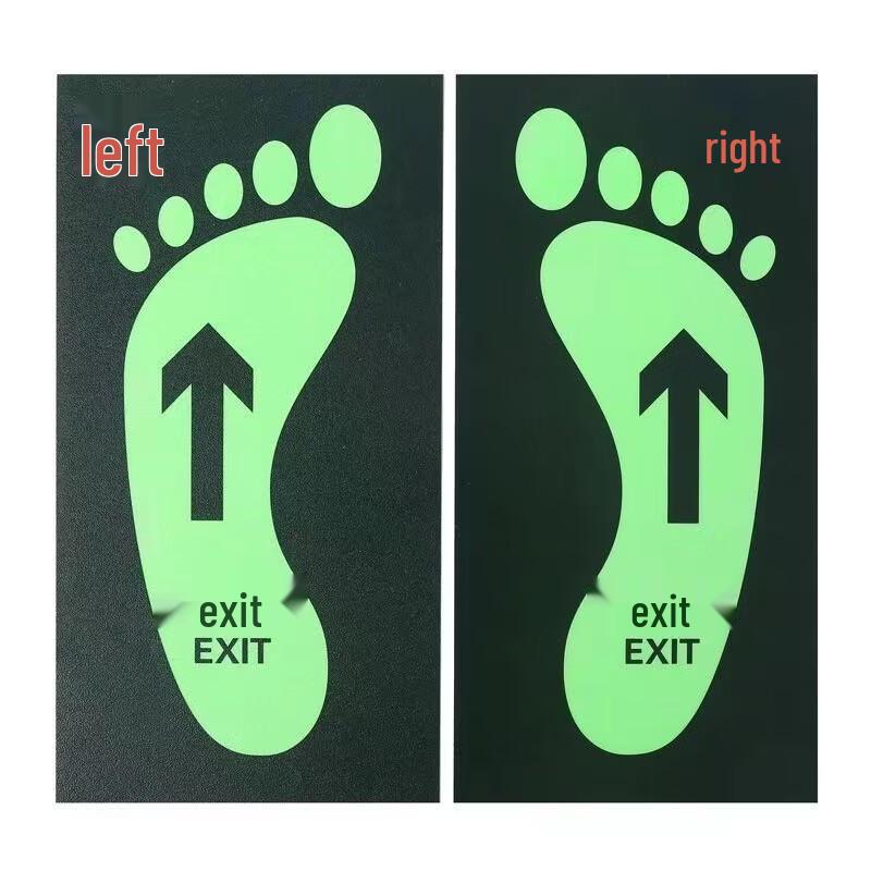 Lijiu Hong PVC Fire Safety Sign Stickers
