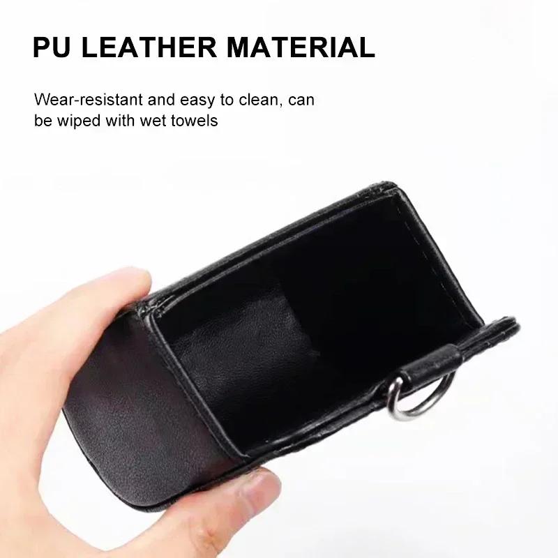 Car Interior Storage Bag Air Outlet Debris Bag Hanging Organizer Box For Toyota Chr Corolla Yaris Rav4 E150 E120 Land Cruiser
