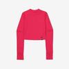 Stitch Rib Long Sleeve Tee