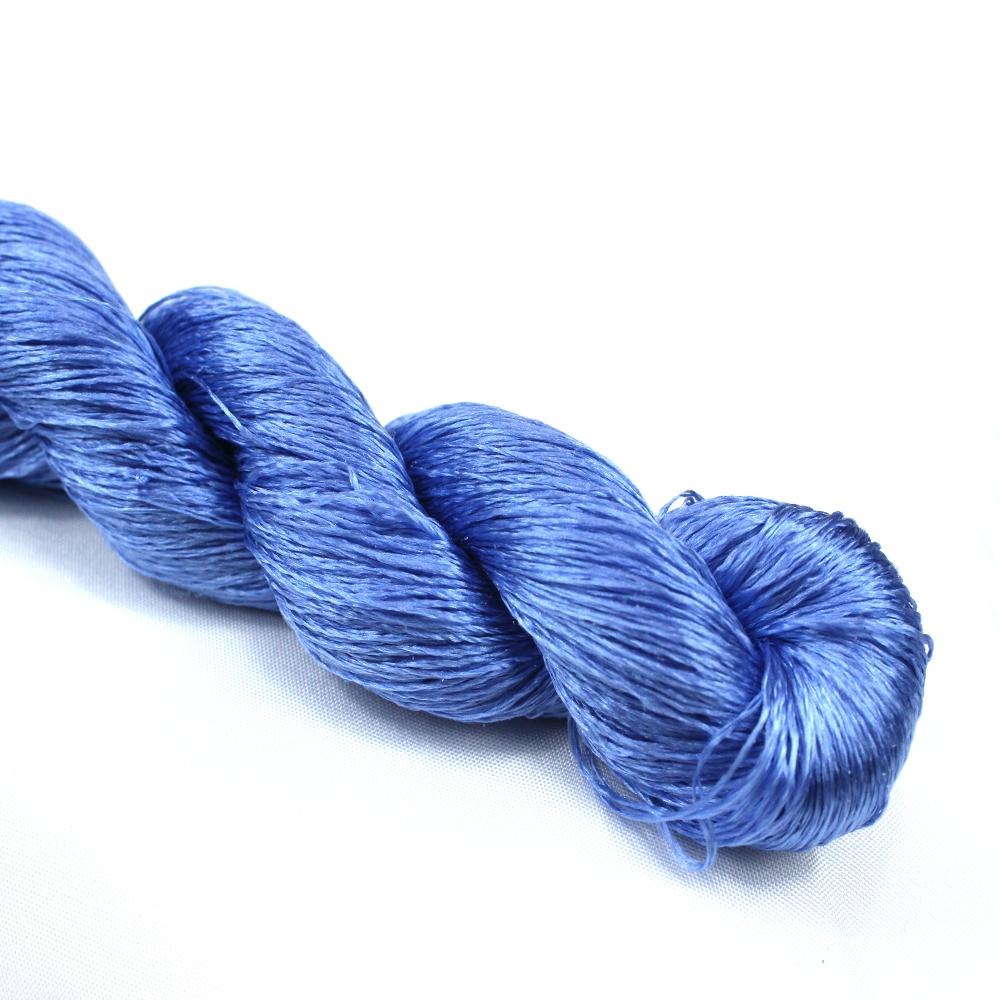 Natural Blue Silk Embroidered Line Thread Diy Special Silk Normal