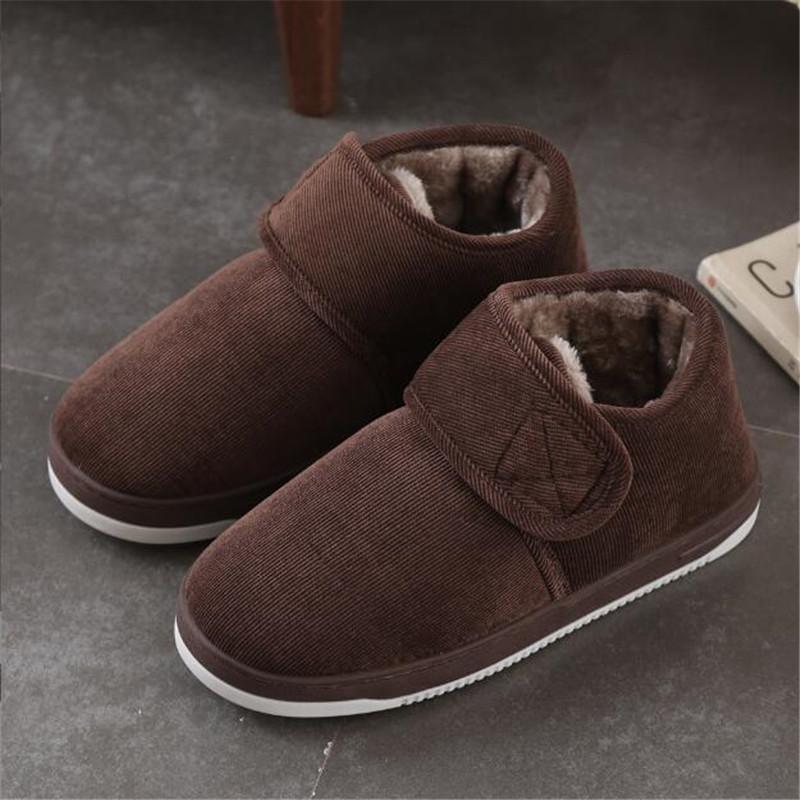 Winter Thick Plush Slippers Women Men Home Warm Women Shoes Indoor Outdoor Wear Cotton Shoes Unisex Slippers Footwear