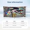 Fantasy Magic Theme Beach Towel Personalized Custom Name & Text Soft Quick Dry Beach Towel for Swimming Travel