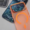 Metal Lens Matte Frosted Translucent For Magsafe Case For iPhone 17 Pro Max 17Pro 16 15 Pro Max Magnetic Wireless Charging Slim Hard PC Cover