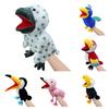 New Cross-border Bird Animal Hand Puppet Large Beak Parrot Toy For Soothing Kids Wholesale Eagle Doll