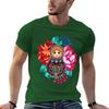 Summer Harajuku Custom T Shirt Heavyweight Informal New Arrival Matryoshka Jewel, Tatoo Designsweat Short Vintage Sleeve Tee