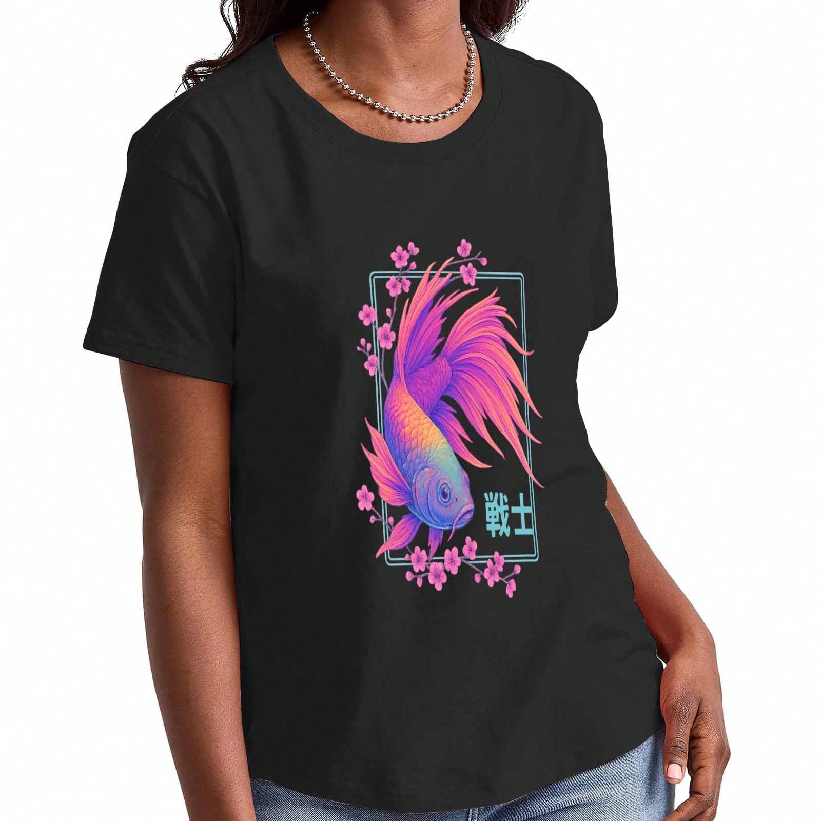Kingfisher Bird Wounisex s Cotton T Shirt, Premium Cotton Print, Durable, Leisure And Fashionable. Vivid Kingfisher Graphic Tee, Comfortable Fit, Long S