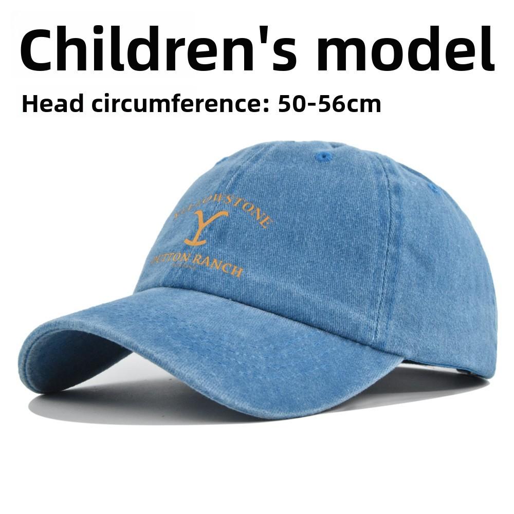 Stone Yellow Letter Embroidery Baseball Cap Sun Protection Breathable Gift Hat