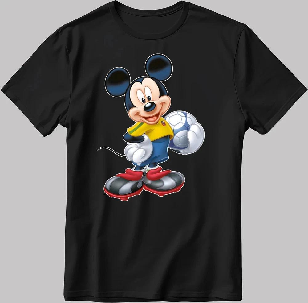 Mouse Footballer TShirt Size S4XL S