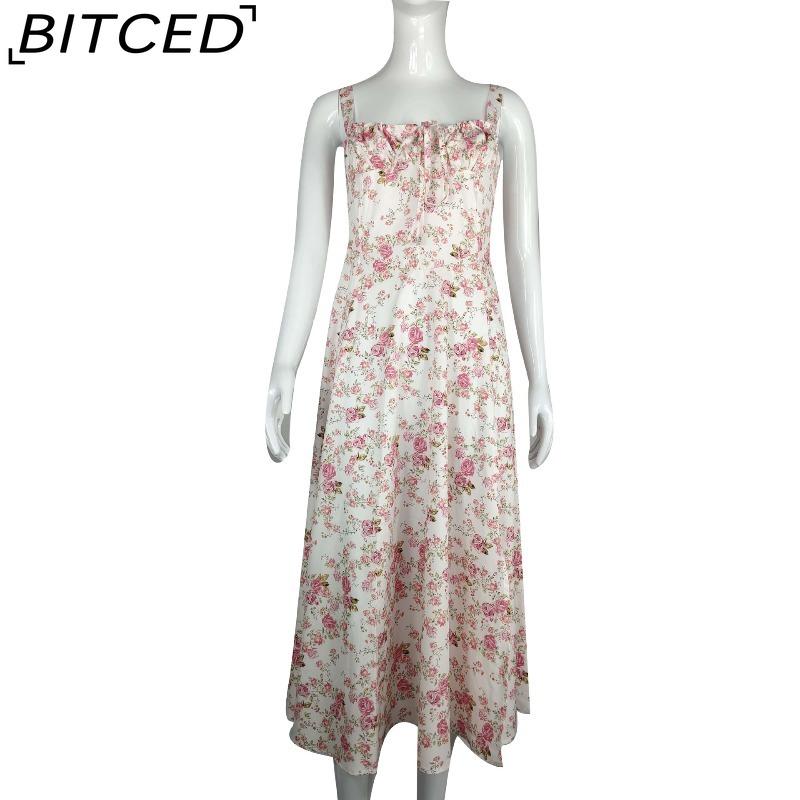 BITCED Summer-inspired Chic and Sophisticated Strapless Dress for Women