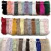 In stock 1300g Little Fox Fur Coat: Golden Fox Long & Short Hair Plush Toy Shoe Materials.