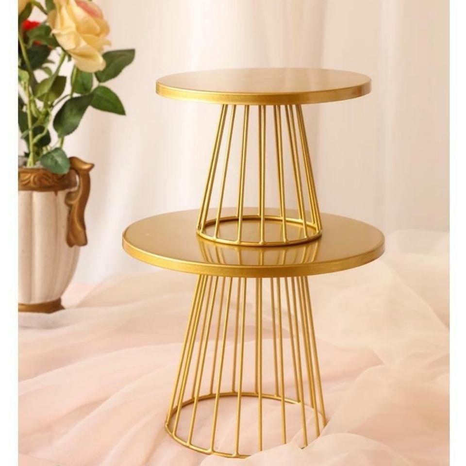 20/25cm Metal Cake Rack Cupcake Display Stand Dessert Tray Pie Plates display rack for Bakeware Wedding Party