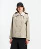 Aigle Women'S Gore-Tex Short Trench Coat Aaw25Wout001Cas