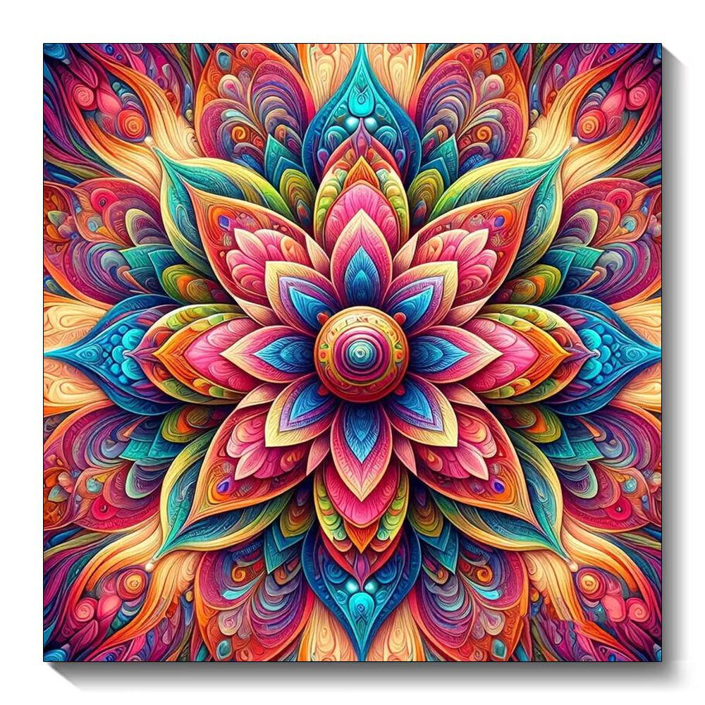 Diamond Painting Mandala DIY 5D Full Square Round Drill Embroidery Fantasy Mosaic Flower Wall Decorations Living Room New 2026