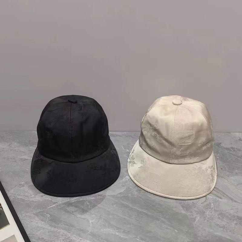 Fisherman Chinese Style Hat Female Spring And Summer Elegant Thin Cap Visor