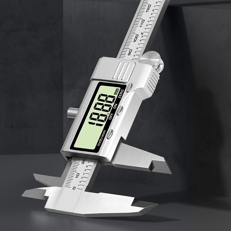 Electronic Vernier Caliper 0-150/200/300mm Digital Vernier Calipers Micrometer Steel Vernier Caliper Messschieber Paquimetro