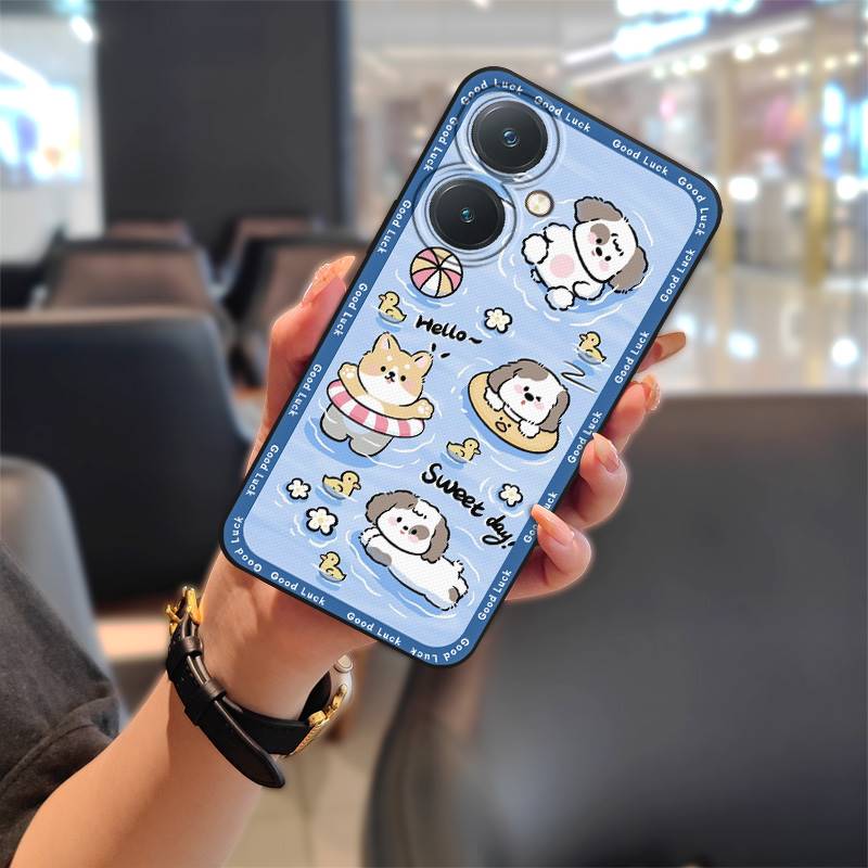 Cartoon Waterproof Phone Case For VIVO Y27 4G/Y55T Cover Back Cover Shockproof Fashion Design Soft case Silicone Cute