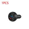 3-in-1 12/24V Auto Voltmeter Digital LED Auto Zigarettenanzünder Voltmeter Thermometer Autobatterie Monitor LED Volt Detektor