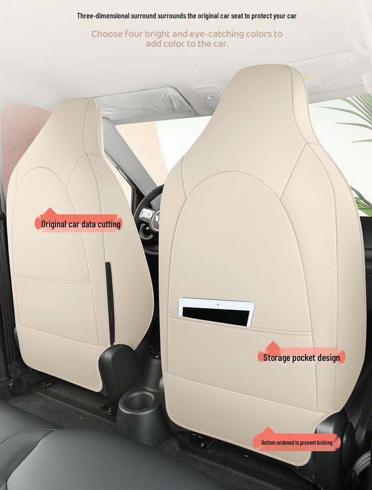 2024 Hongguang MINIEV Vollleder Autositzkissen für Modell der dritten Generation