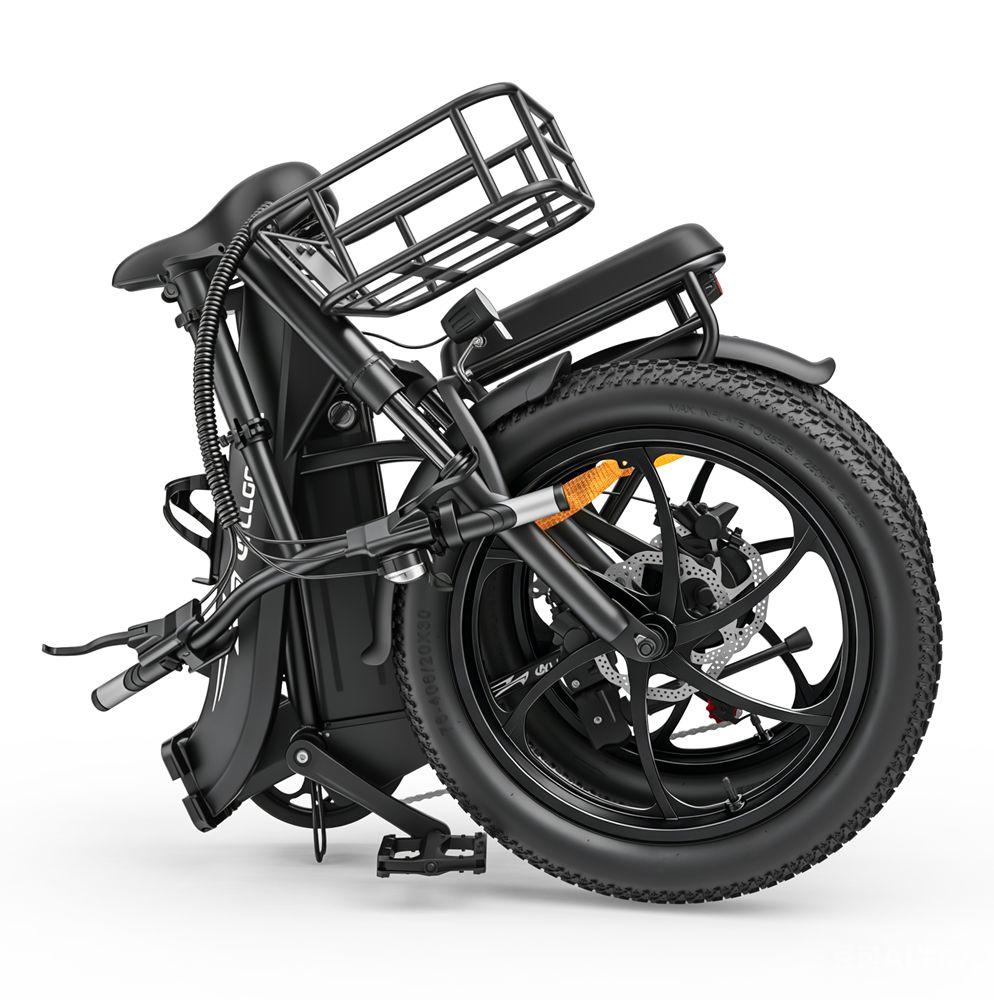 Allgobike AC20 Elektrische Fiets 250W Motor 20" Band Stadsverkeer Elektrische Fiets 48V 20Ah LED Display Maximaal Bereik 60Km 7 Versnellingen Maximaal Laadvermogen 120Kg