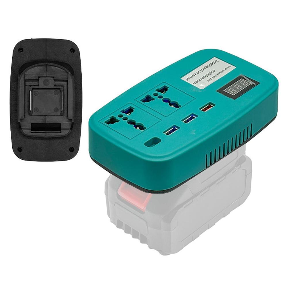 120W Lithium Battery Inverter DC To AC 220V Power Supply Inverter Adapter For M-akita Intelligent Inverter Outdoor Car Power