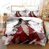 Anime Hololive Vox Akuma Bedding Set Boys Girls Twin Queen Size Duvet Cover Pillowcase Bed Kids Adult Home Textileextile369