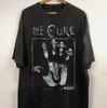 Vintage 90er The Cure T-Shirt Schwarz Klassisch Retro Konzert-T-Shirt