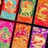 6pcs Thickened Red Envelope Chinese Style Money Envelopes Festive Accessory Money Bag  Gift