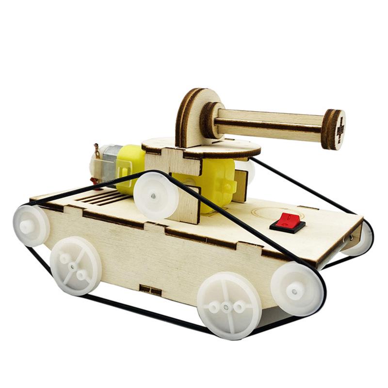 DIY Tank Car Kit: Children's Science Experiment & Educational Assembly Toy