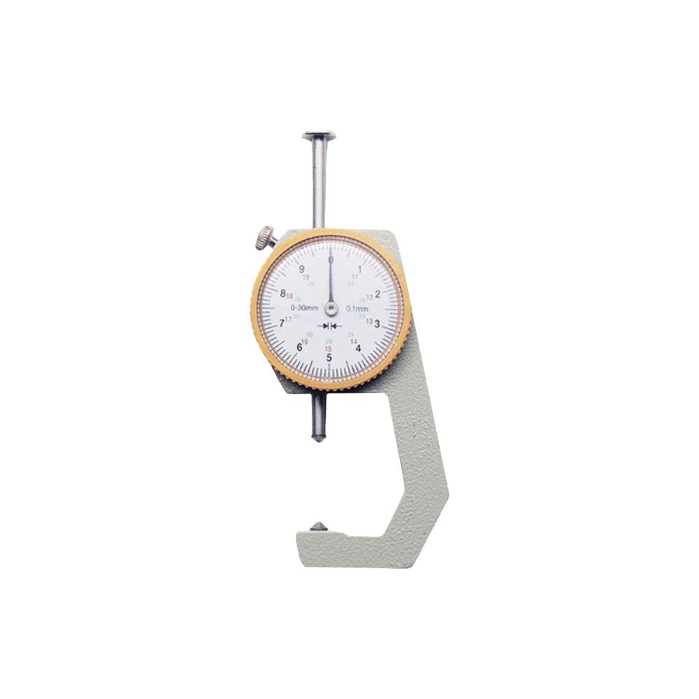 Pointed/Flat Head Thickness Tester Round Dial Measuring Tool Thickness Gauge Hollow Pipe