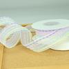 Spring Macaron Organza Ribbon - Semi-transparent Silk for Gift Wrapping, Floral Décor, and Baking Decoration