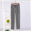 Pantaloni da Pigiama da Uomo Pantaloni da Salotto Morbidi Pantaloni da Notte Elasticizzati con Coulisse Atletici Pantaloni da Yoga Larghi con Tasche Pantaloni da Casa Casual Traspiranti per Uomo