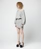 Milkeuaeswiaendeudolseu Asymmetric Sweat Mini Dress - Melange