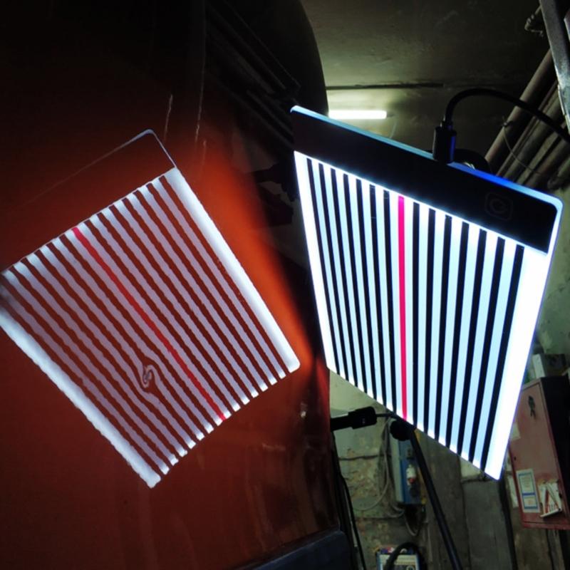 Ausbeulen ohne Reparatur Werkzeug Linie Bord Reflektoren Bord 3 Getriebe Einstellbare Automotive Ausbeulen ohne Reparatur LED Licht