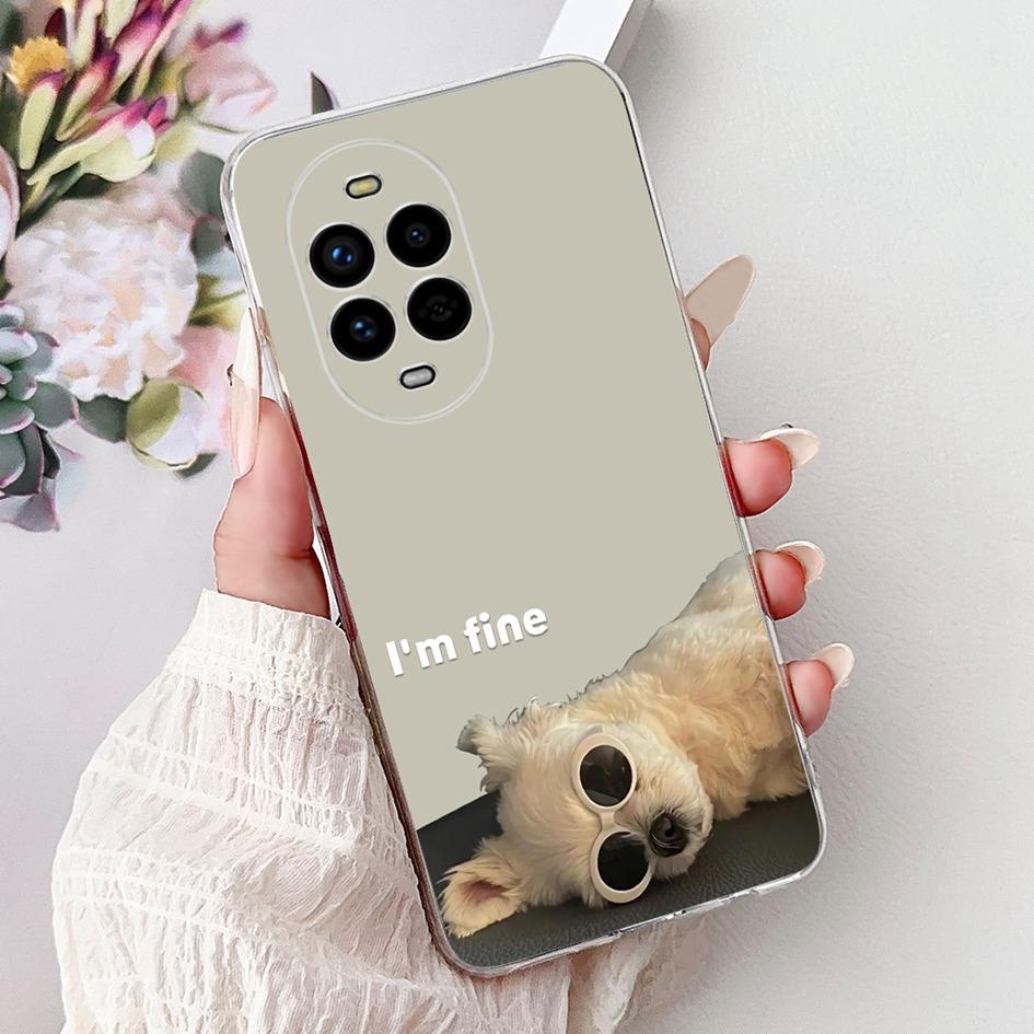 For Huawei Nova 13 Case Nova13 5G Cover BLK-AL80 Funda Popular Flower Butterfly Soft Clear Silicone Cases For Nova 13 Pro Bumper